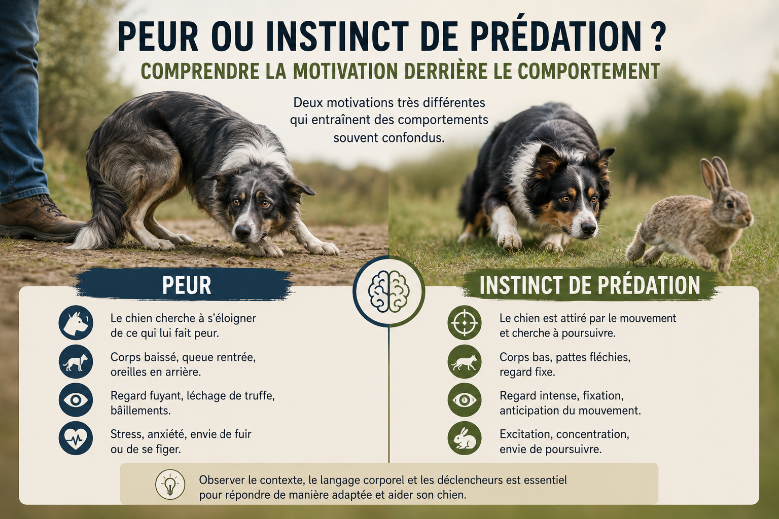 Peur ou prédation